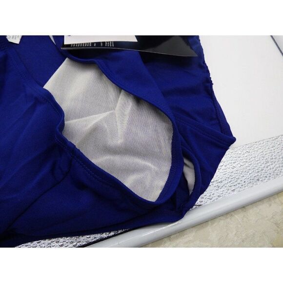 TYR DURAFAST ELITE® WOMEN'S Plus Size HIGH-WAIST SWIM BOTTOM – Blueberry, 18 - Picture 5 of 8